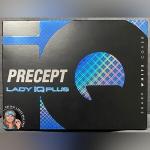 Precept Lady iQ Plus White Golf Balls NEW Box Of 12